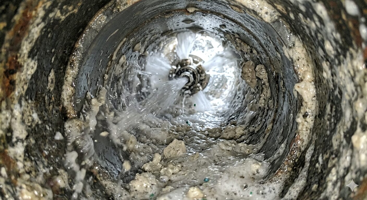 頑固なヘドロ解消